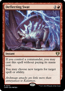 {R} Deflecting Swat [Commander Masters][CMM 214]