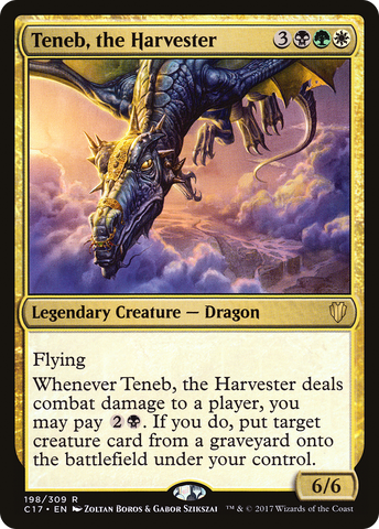 {R} Teneb, the Harvester [Commander 2017][C17 198]