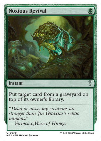 {C} Noxious Revival (White Border) [Mystery Booster 2][MB2 070]