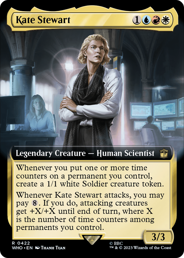 {R} Kate Stewart (Extended Art) [Doctor Who][WHO 422]