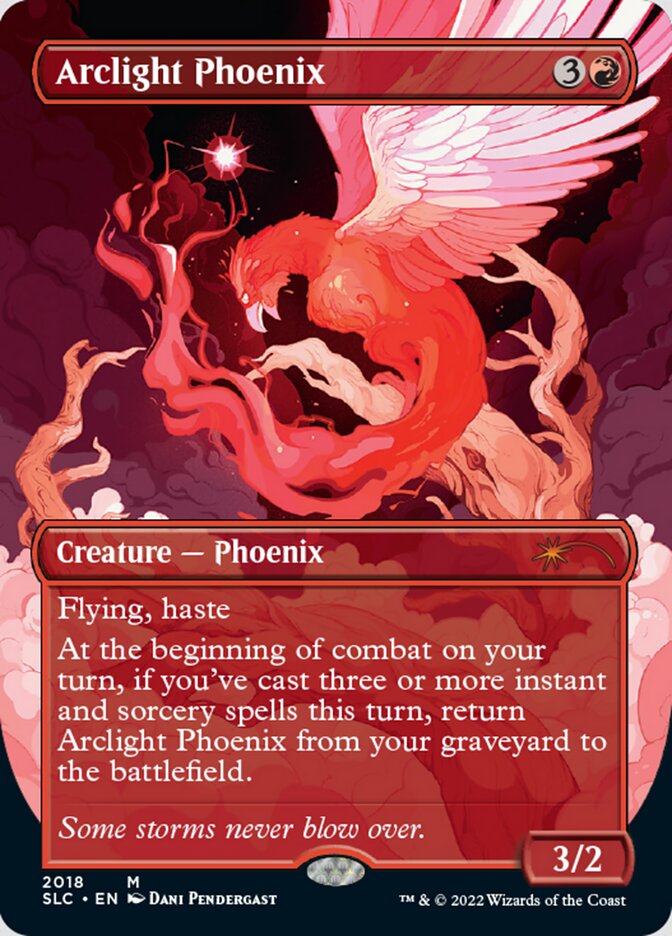 {R} Arclight Phoenix (Borderless) [Secret Lair 30th Anniversary Countdown Kit][SLC 2018] - Misty Mountain Games