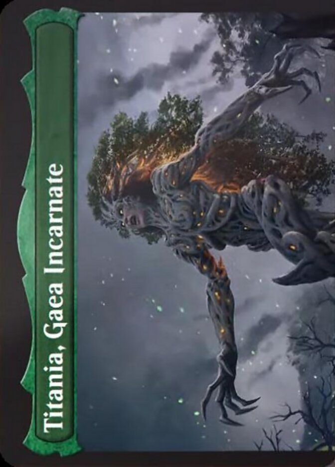 {R} Titania, Voice of Gaea [The Brothers' War][BRO 193]