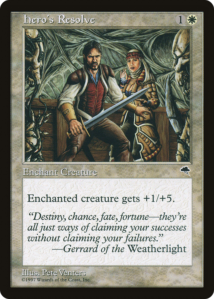 {C} Hero's Resolve [Tempest][TMP 023]