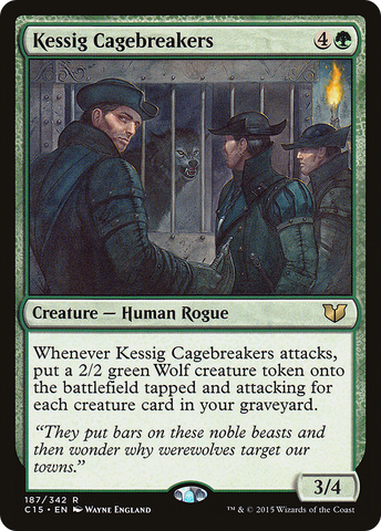 {R} Kessig Cagebreakers [Commander 2015][C15 187]
