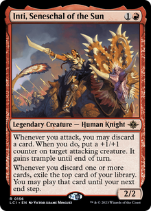 {@R} Inti, Seneschal of the Sun (Promo Pack) [The Lost Caverns of Ixalan Promos][PP LCI 156]