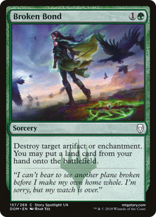 {C} Broken Bond [Dominaria][DOM 157]