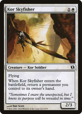 {C} Kor Skyfisher [Duel Decks: Elspeth vs. Tezzeret][DDF 008]