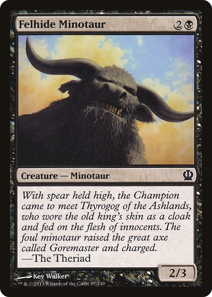 {C} Felhide Minotaur [Theros][THS 087]