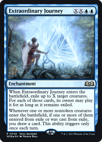 {@R} Extraordinary Journey [Wilds of Eldraine Prerelease Promos][PR WOE 048]