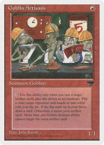 {C} Goblin Artisans [Chronicles][CHR 048]