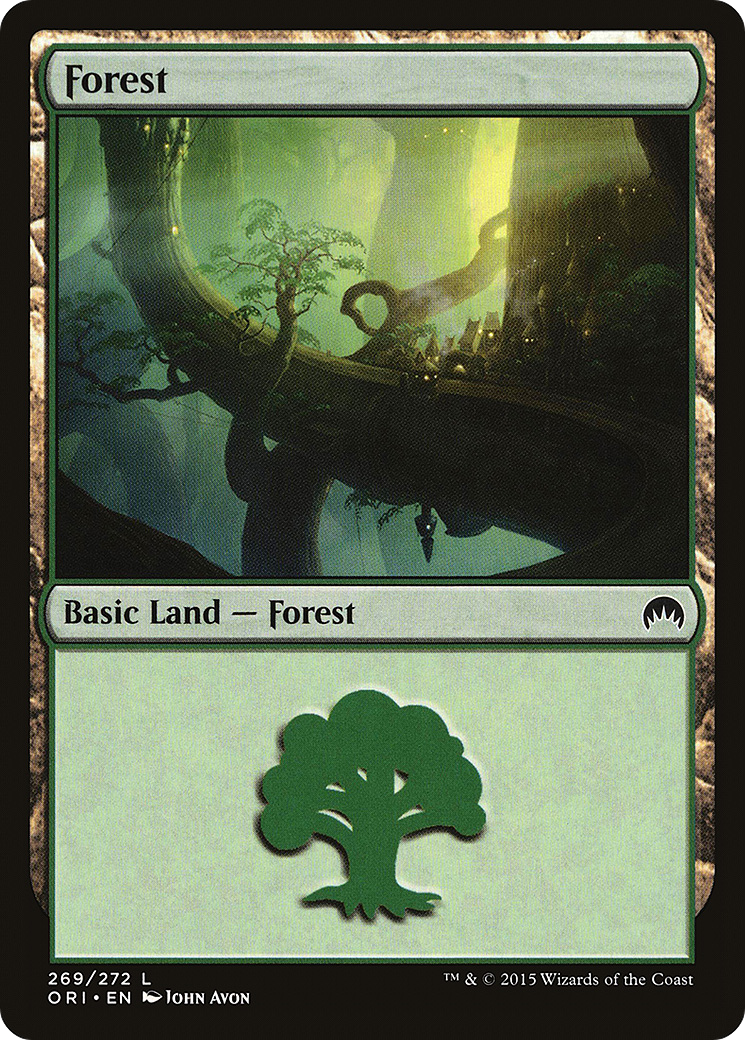 {B}[ORI 269] Forest (269) [Magic Origins]