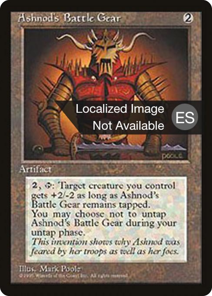 {F} Ashnod's Battle Gear [Fourth Edition (Foreign Black Border)][FBB 4ED 296]