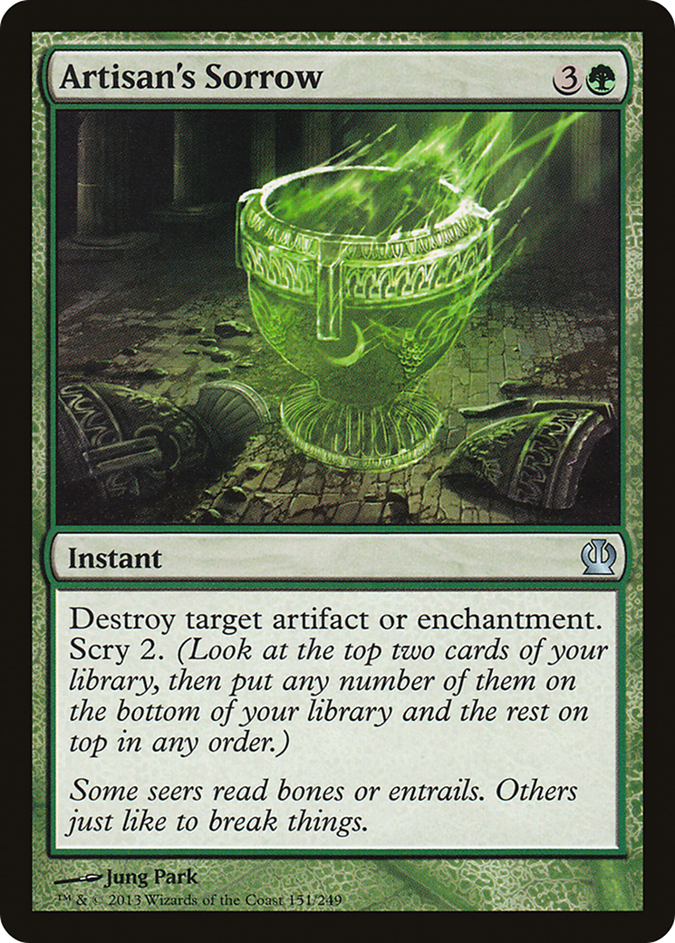 {C} Artisan's Sorrow [Theros][THS 151]
