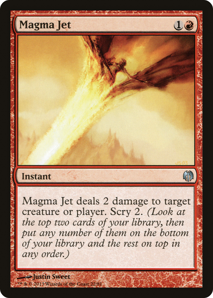 {C} Magma Jet [Duel Decks: Heroes vs. Monsters][DDL 022]