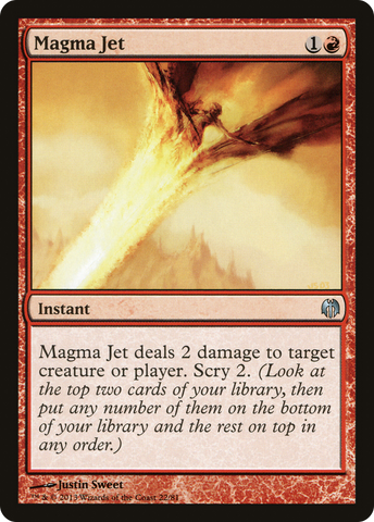 {C} Magma Jet [Duel Decks: Heroes vs. Monsters][DDL 022]