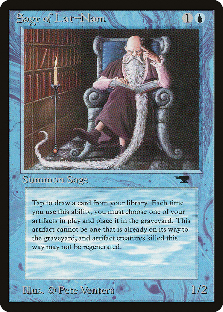 {C} Sage of Lat-Nam [Antiquities][ATQ 013] - Misty Mountain Games
