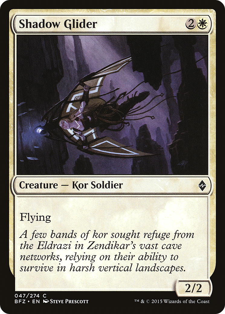 {C} Shadow Glider [Battle for Zendikar][BFZ 047]