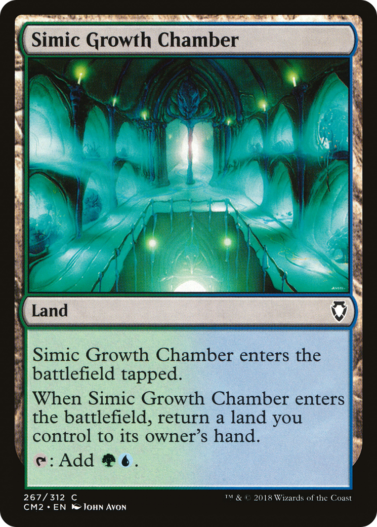 {C} Simic Growth Chamber [Commander Anthology Volume II][CM2 267]