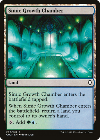 {C} Simic Growth Chamber [Commander Anthology Volume II][CM2 267]