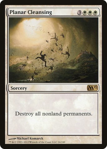 {R} Planar Cleansing [Magic 2013][M13 026]