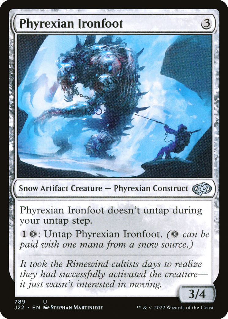 {C} Phyrexian Ironfoot [Jumpstart 2022][J22 789]