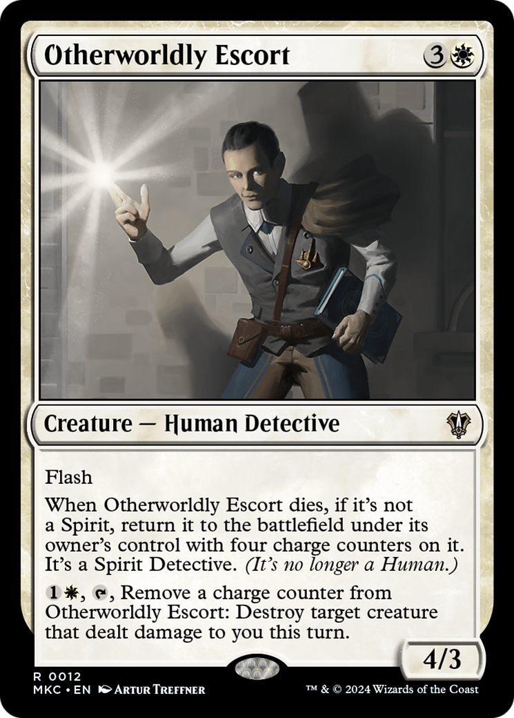 {R} Otherworldly Escort [Murders at Karlov Manor Commander][MKC 012]