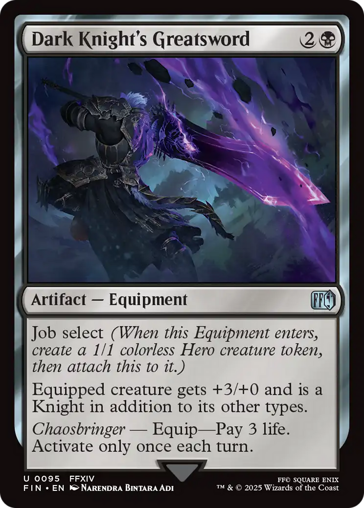 {@C} Dark Knight's Greatsword [FINAL FANTASY][FIN 095]
