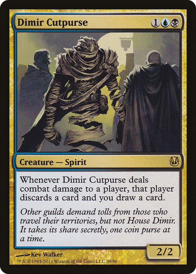{R} Dimir Cutpurse [Duel Decks: Ajani vs. Nicol Bolas][DDH 049] - Misty Mountain Games