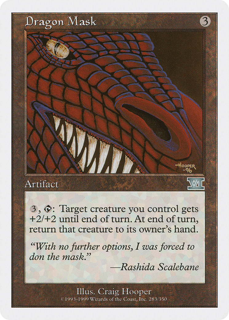 {C} Dragon Mask [Classic Sixth Edition][6ED 283]