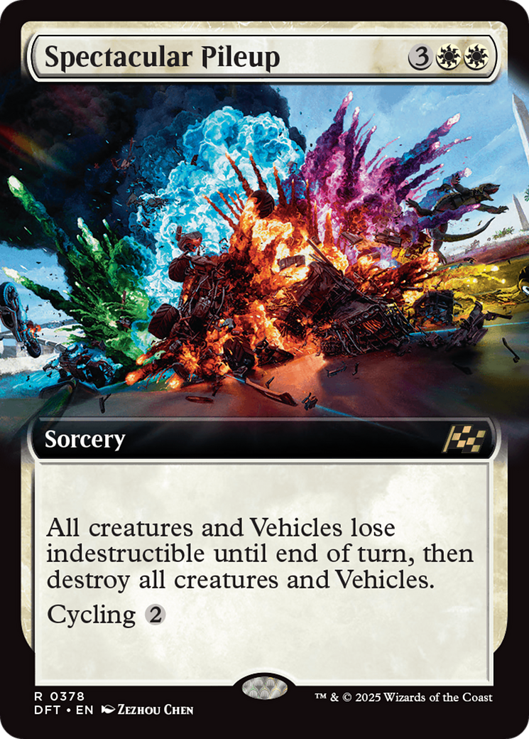 {@R} Spectacular Pileup (Extended Art) [Aetherdrift][DFT 378]