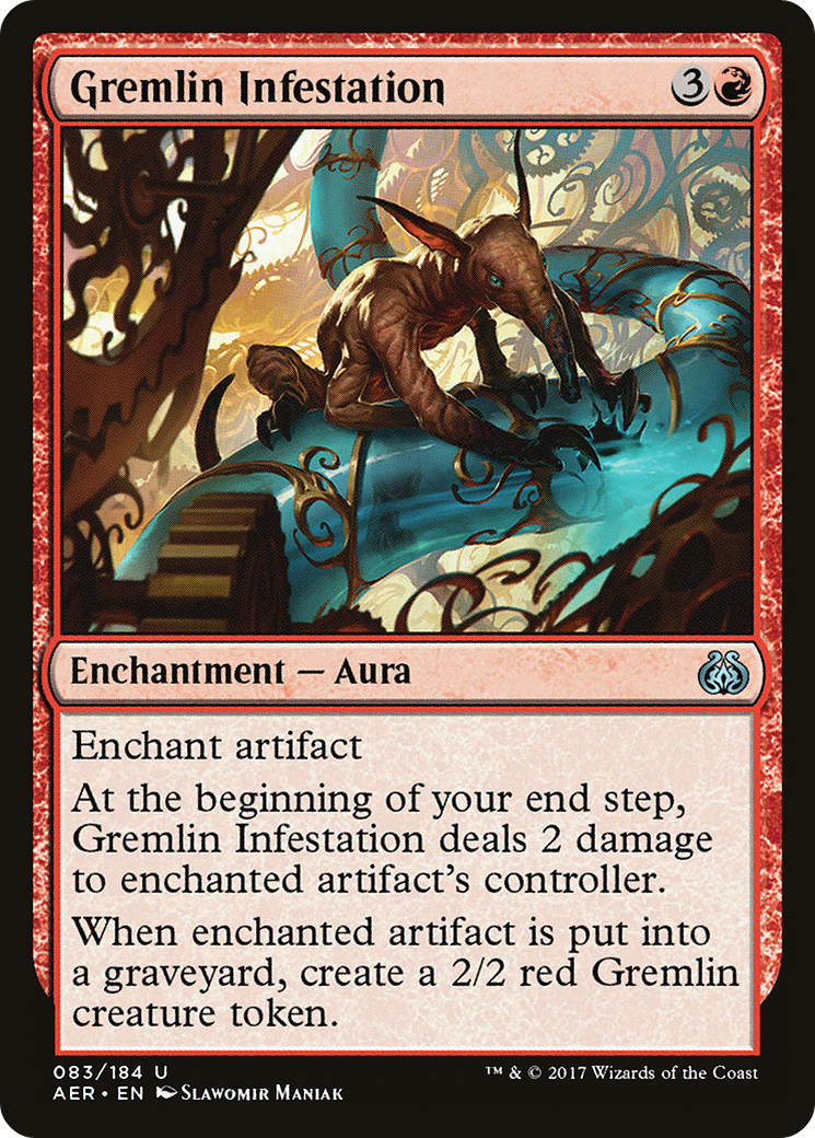 {C} Gremlin Infestation [Aether Revolt][AER 083]