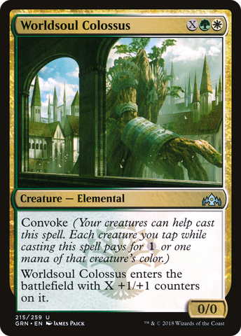 {C} Worldsoul Colossus [Guilds of Ravnica][GRN 215]