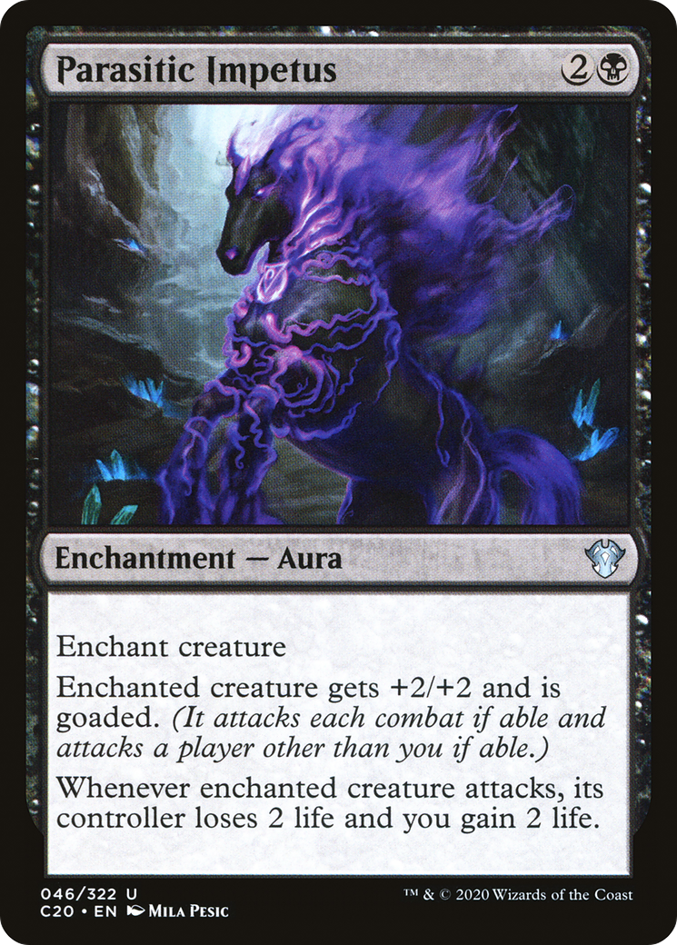 {C} Parasitic Impetus [Commander 2020][C20 046]
