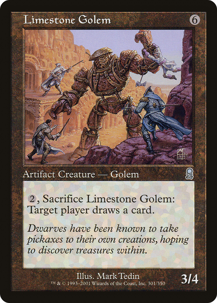{C} Limestone Golem [Odyssey][ODY 301]