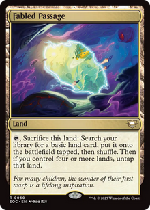 {R} Fabled Passage [Edge of Eternities Commander][EOC 060]