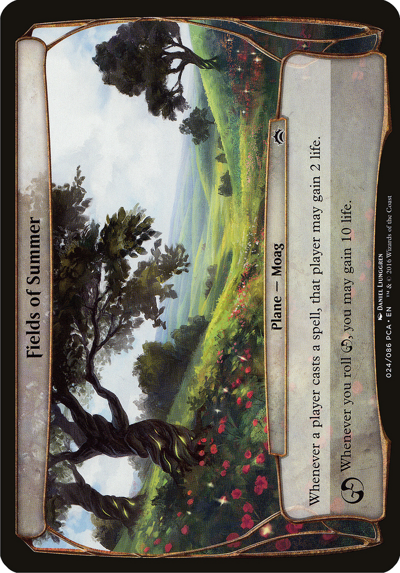 {O} Fields of Summer (Planes) [Planechase Anthology Planes][OVR PCA 024]