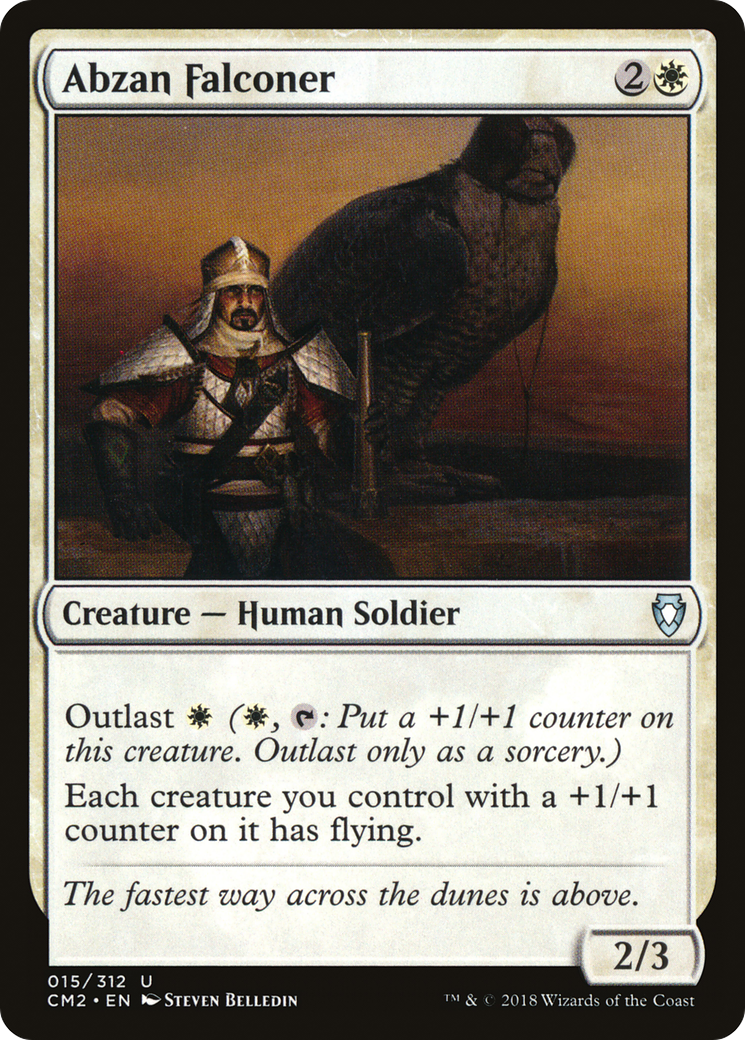 {C} Abzan Falconer [Commander Anthology Volume II][CM2 015]
