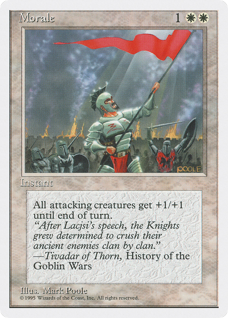 {C} Morale [Fourth Edition][4ED 036]