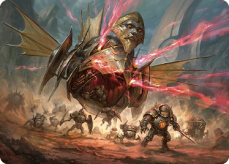 {A} Liberator, Urza's Battlethopter Art Card [The Brothers' War Art Series][ABRO 044]