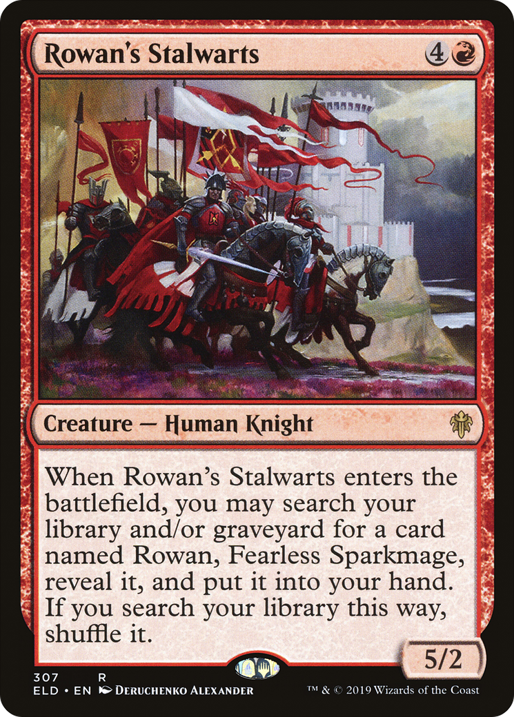 {R} Rowan's Stalwarts [Throne of Eldraine][ELD 307]
