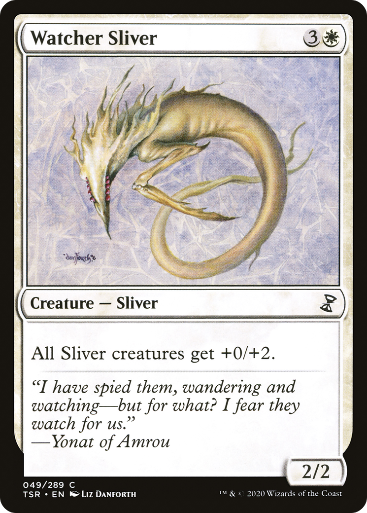 {C} Watcher Sliver [Time Spiral Remastered][TSR 049]
