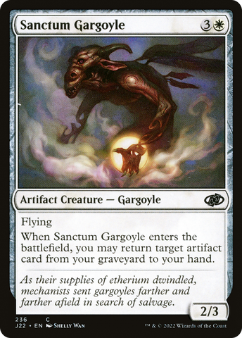 {C} Sanctum Gargoyle [Jumpstart 2022][J22 236]