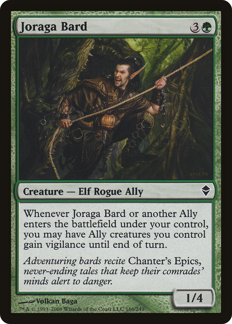{C} Joraga Bard [Zendikar][ZEN 166]