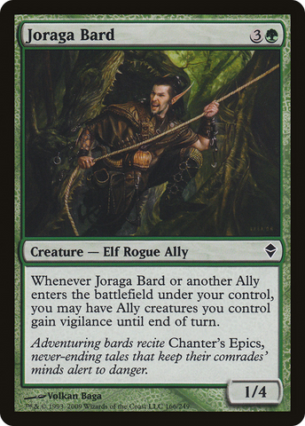 {C} Joraga Bard [Zendikar][ZEN 166]