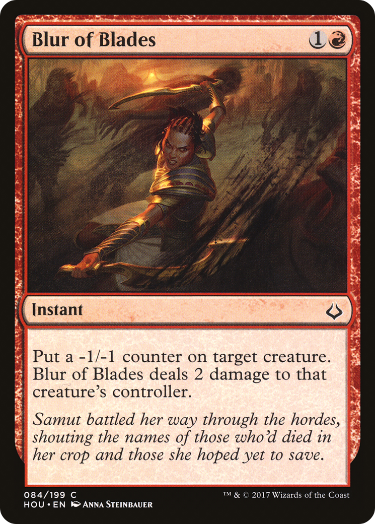 {C} Blur of Blades [Hour of Devastation][HOU 084]