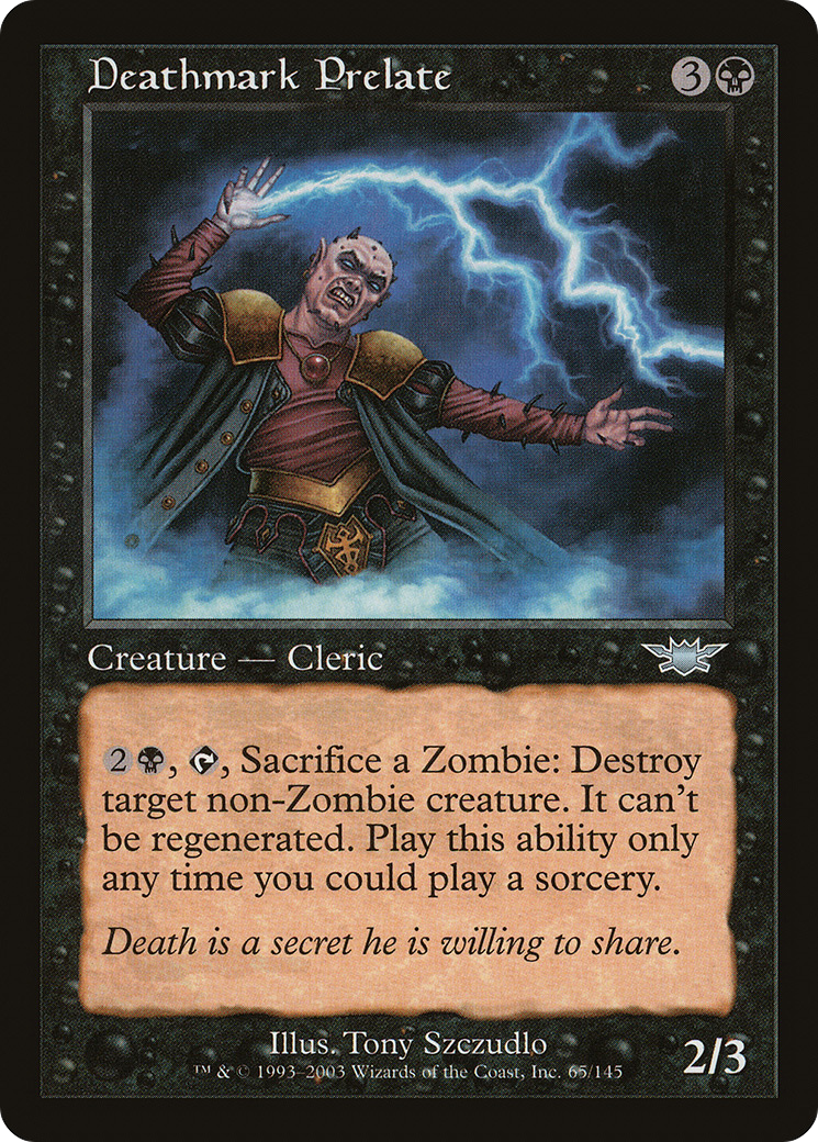 {C} Deathmark Prelate [Legions][LGN 065]