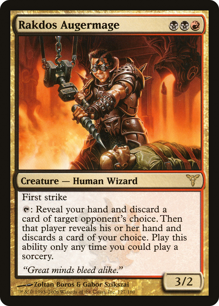 {R} Rakdos Augermage [Dissension][DIS 127]
