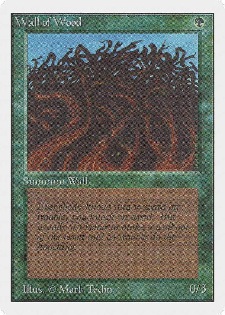 {C} Wall of Wood [Unlimited Edition][2ED 226] - Misty Mountain Games