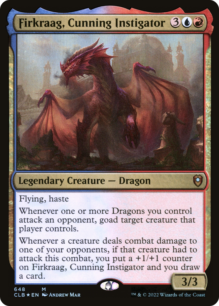 {R} Firkraag, Cunning Instigator [Commander Legends: Battle for Baldur's Gate][CLB 648]
