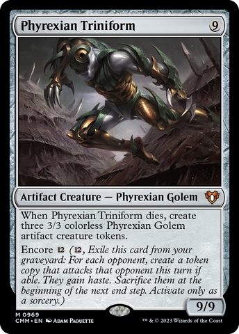 {R} Phyrexian Triniform [Commander Masters][CMM 969]